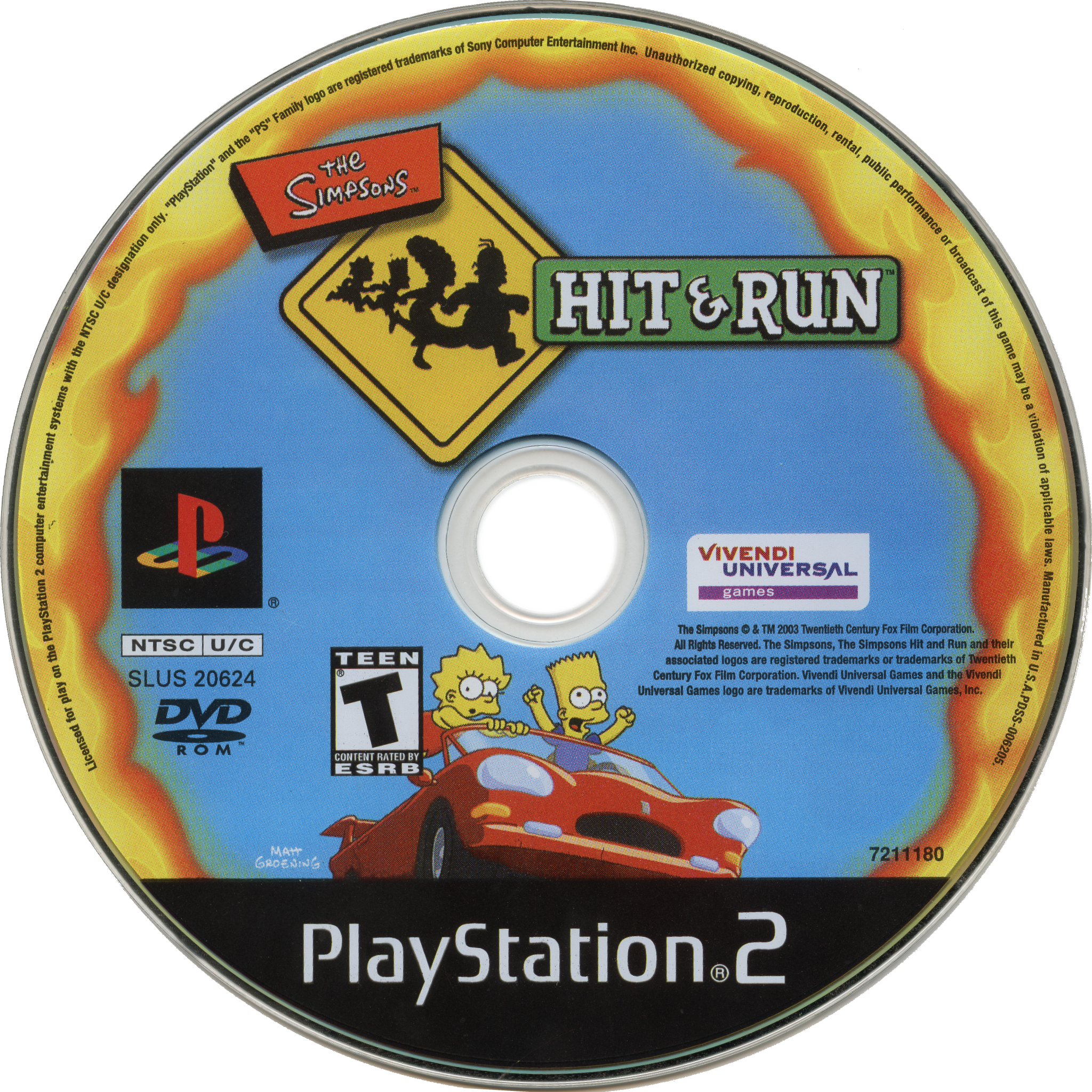 simpsons hit and run game